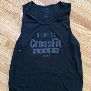 2021 CROSSFIT GAMES MEN'S NOBULL TANK BLACK LARGE